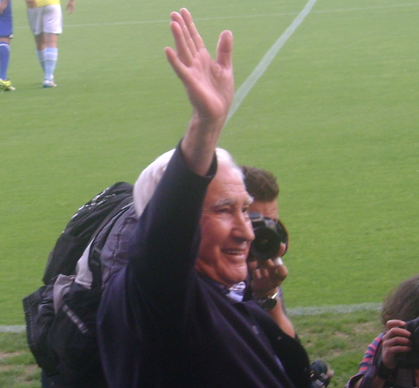 Arsenio Iglesias no Estadio de Riazor da Coruña (Foto: Romean2_cc)