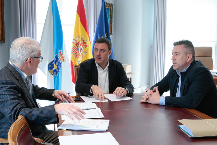 Xuntanza de traballo entre o alcalde e o presidente da Deputación da Coruña