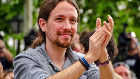 Pablo Iglesias, líder de Unidos Podemos